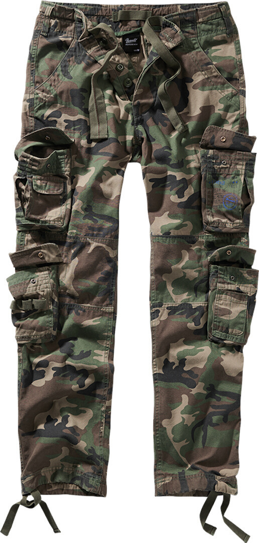 

Брюки Brandit Pure Slim Fit Pants, цвет Woodland