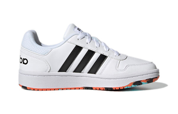 Кроссовки neo hoops 2.0k Adidas, белый — фото 2