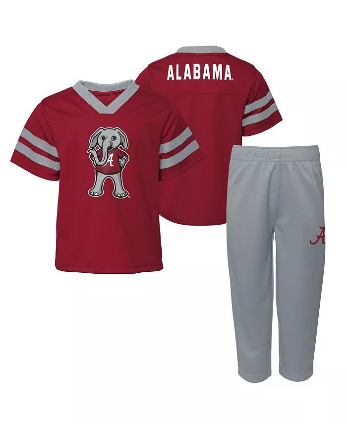 

Комплект из двух предметов: майка и штаны Crimson Alabama Crimson Tide для мальчиков и девочек в красном цвете Outerstuff
