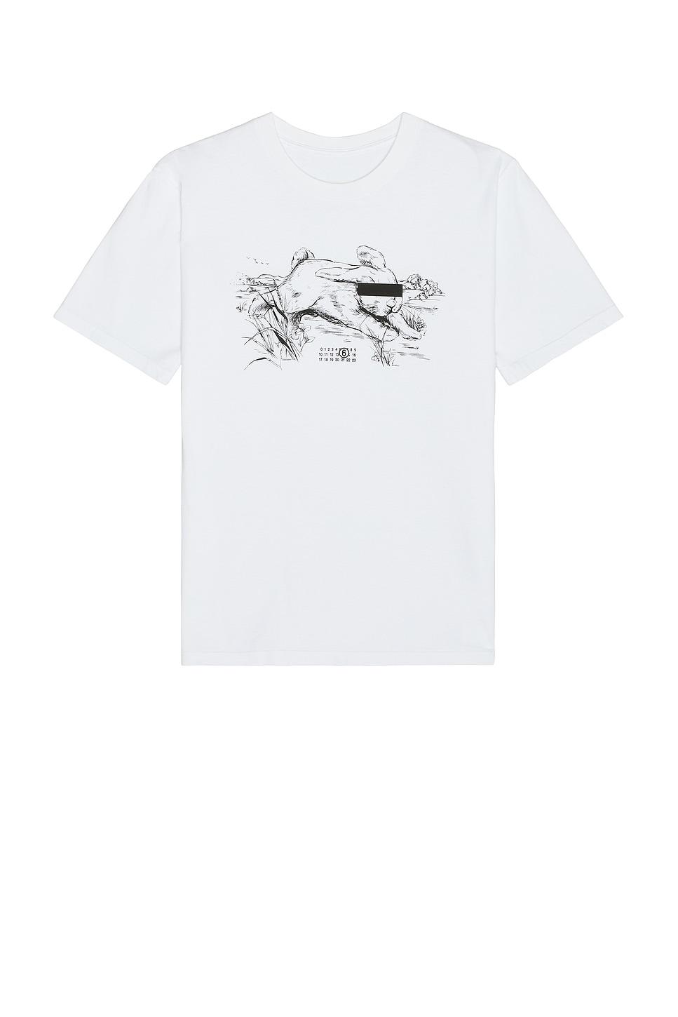 

Футболка Mm6 Maison Margiela, white