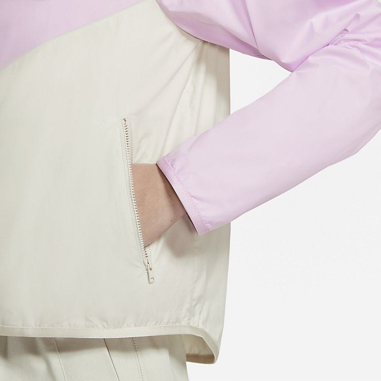 Футболка (WMNS) AS W Nike Sportswear WR JKT Jacket LT ARCTIC PINK — фото 4