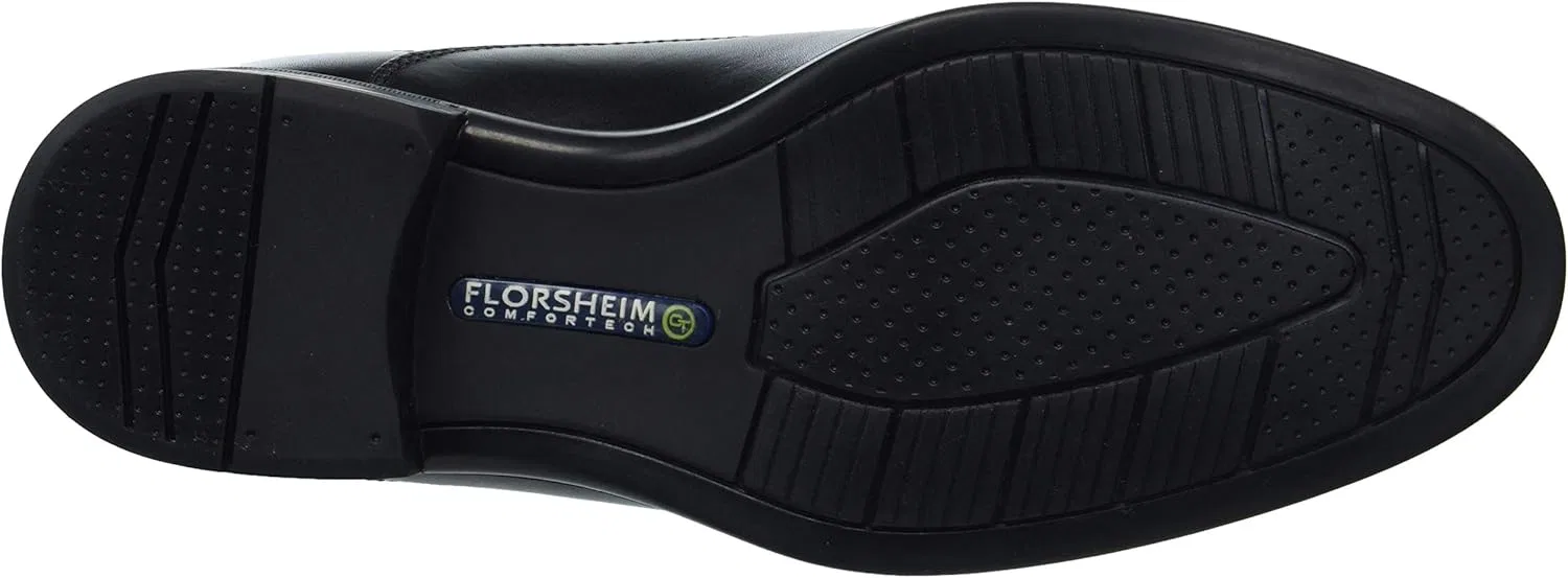Мужские лоферы Florsheim Medfield Bike с закрытым носком и ремешком между пальцами, Black — фото 4