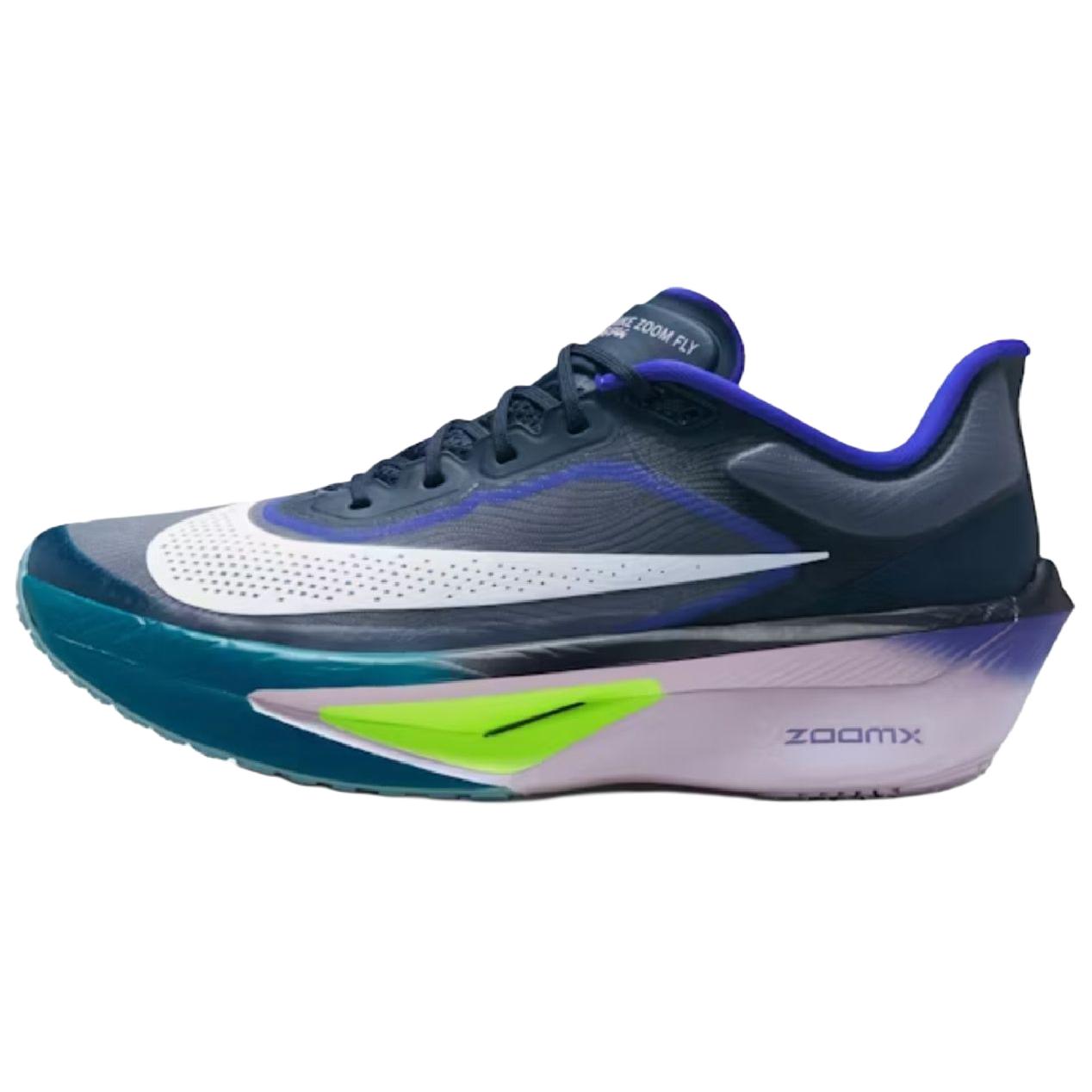 

Nike Кроссовки Zoom Fly 6 ZoomX Foam Casual Running Shoes мужские Blue White