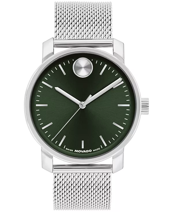 

Мужские часы Bold Access Swiss Quarter из нержавеющей стали, 41 мм Movado, silver-tone