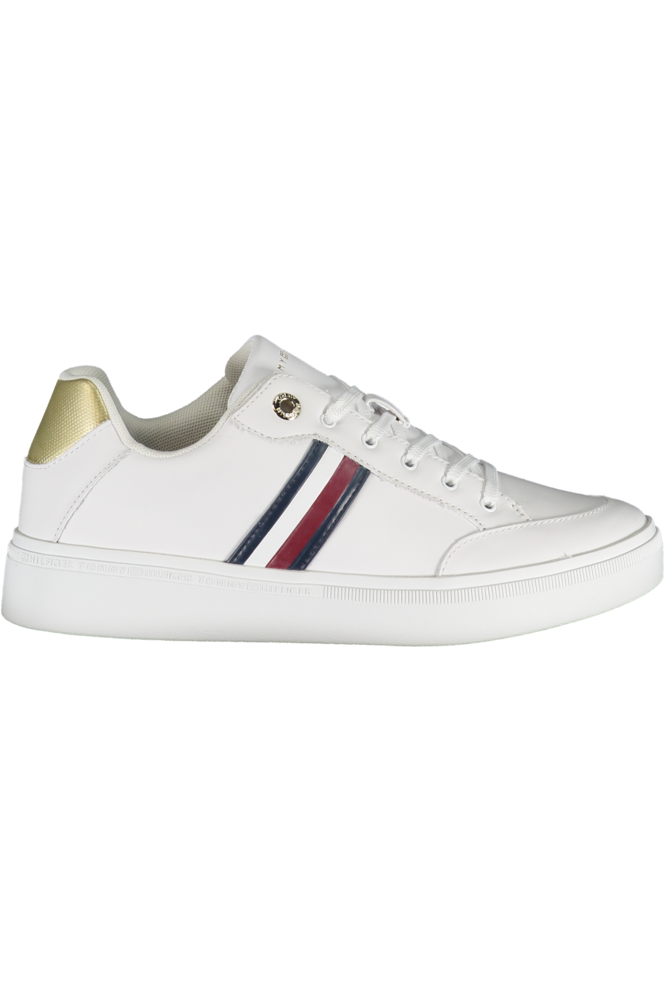 Кроссовки женские Tommy Hilfiger, белый / золотой