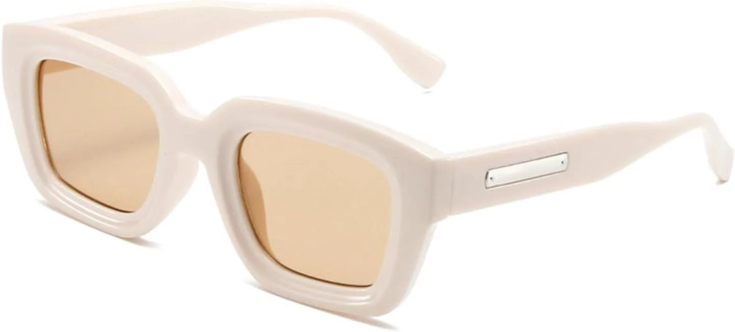 

Солнцезащитные очки Helena в стиле ретро 90-х, квадратные, для женщин и мужчин, модные массивные прямоугольные солнцезащитные очки с защитой UV400, летние, C5