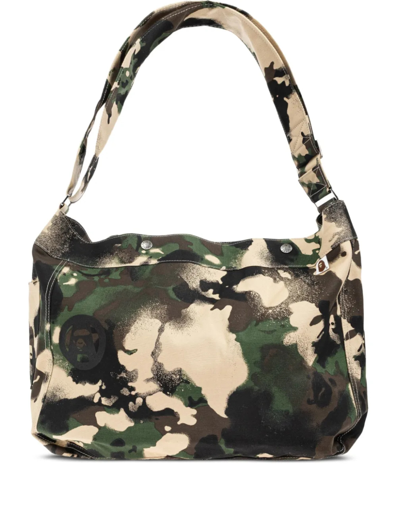 

Сумка через плечо из хлопка BATHING APE A Bathing Ape, зеленый