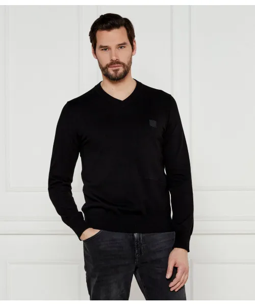 

Свитер kanovano_v_s Regular fit Boss Orange, черный