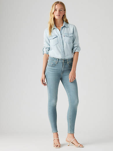 

721 Узкие женские джинсы с высокой посадкой Levi's, цвет Liberty Life - Medium Wash