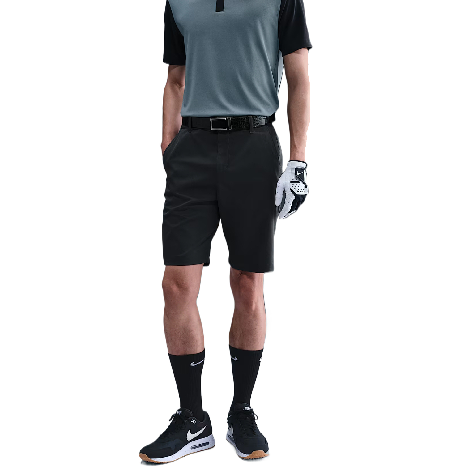 Спортивные шорты Men's Charcoal Gray Nike, серый — фото 2