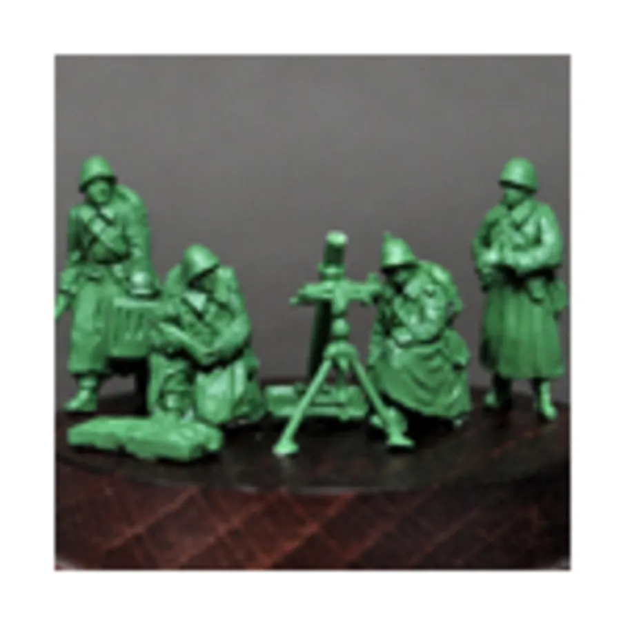

Польский миномет wz.31 с расчетом - 1939 г., Historical Miniatures - Polish (1:72) (Scibor Monstrous Miniatures)