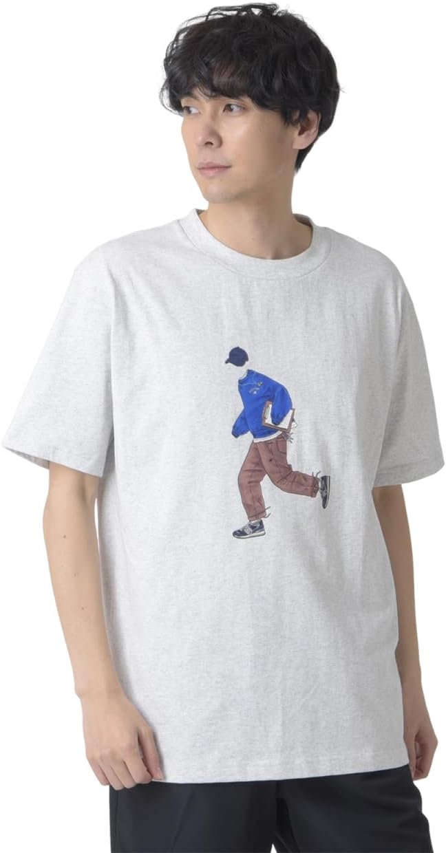 

Мужская футболка с коротким рукавом свободного кроя New Balance