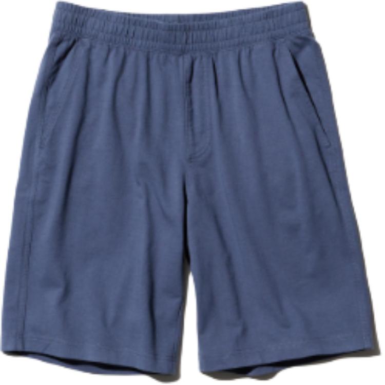 

UNIQLO Повседневные шорты мужские королевского синего цвета