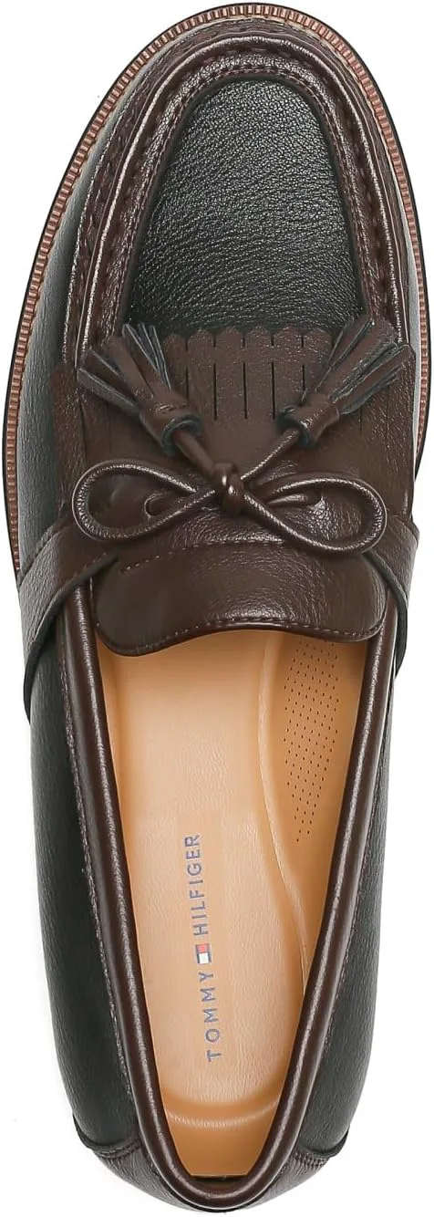 Лоферы Tommy Hilfiger Mens Sohan, черный/темно-коричневый — фото 4