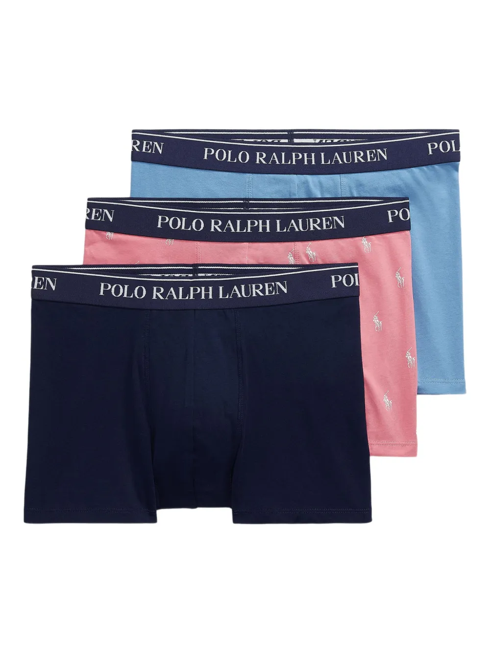 

Боксеры из хлопковой смеси (упаковка из трех шт.) POLO RALPH LAUREN, синий