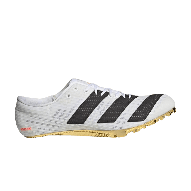 

Кроссовки Adizero Finesse Spikes 'White Gold Solar Red', белый