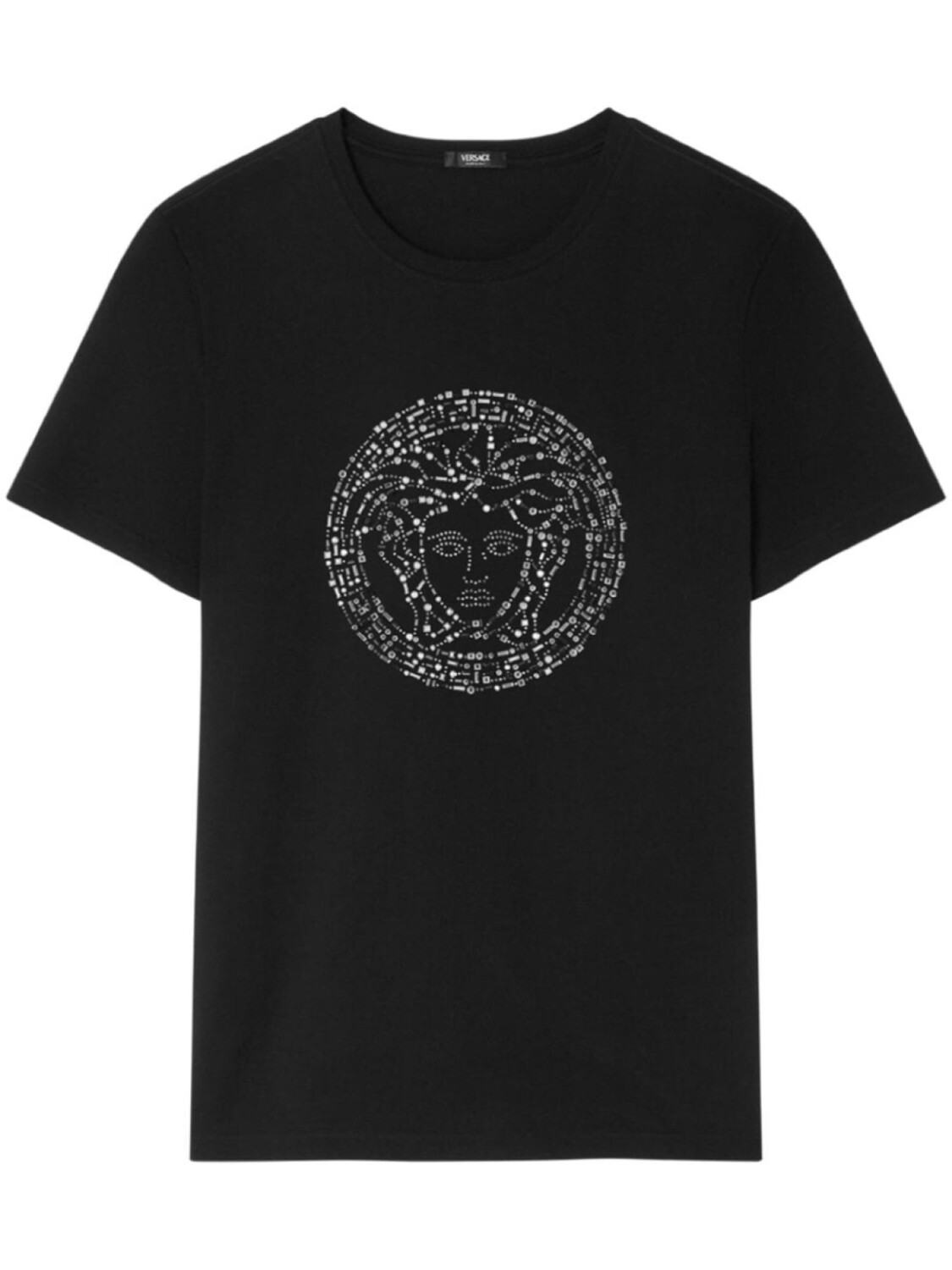 

Versace футболка с декором «Медуза», черный