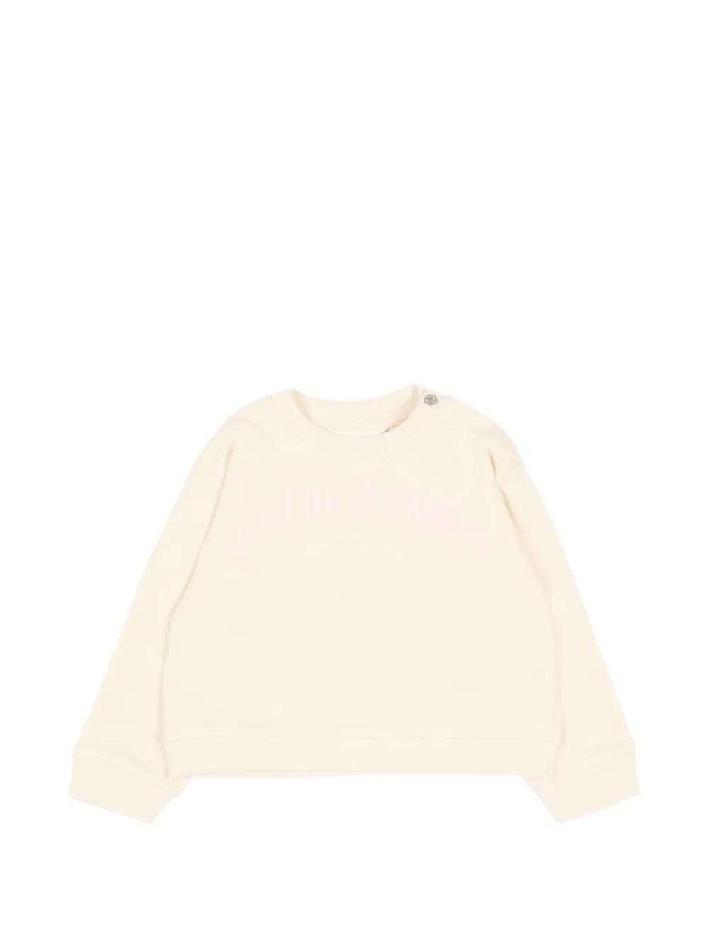 Толстовка с круглым вырезом Palm Angels Kids, нейтральный