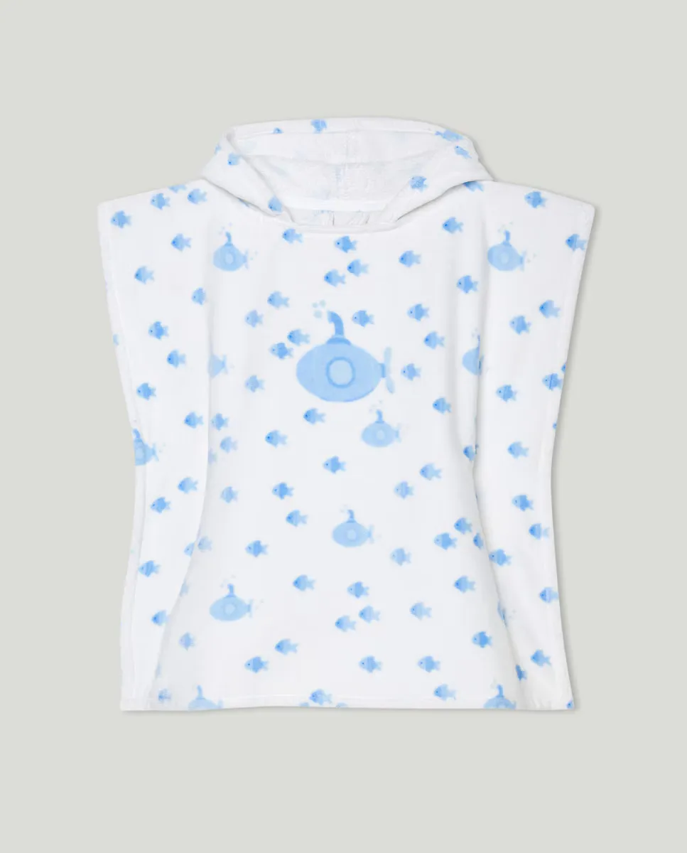 

Банный плащ для мальчика Baby El Corte Inglés, белый