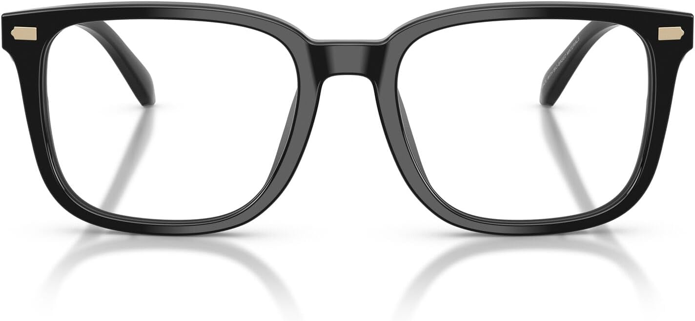 

COACH мужские Hc6276u универсальные квадратные оправы для очков, Black/Demo Lens