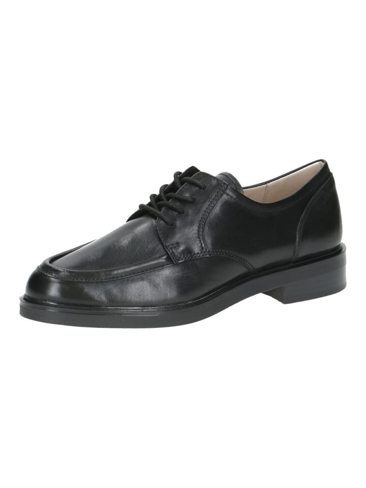 Элегантные туфли на шнуровке Caprice Halbschuhe, черный
