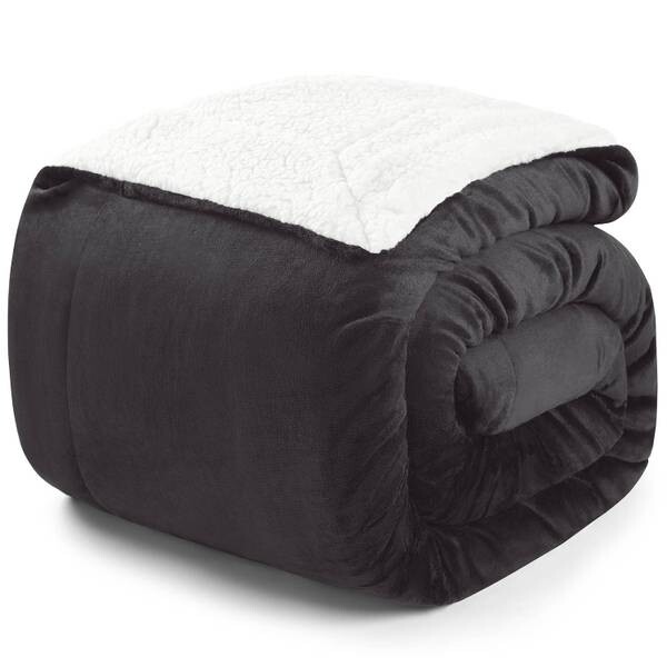 

Одеяло Blumtal Sherpa, 270x1x230 см, антрацитовый