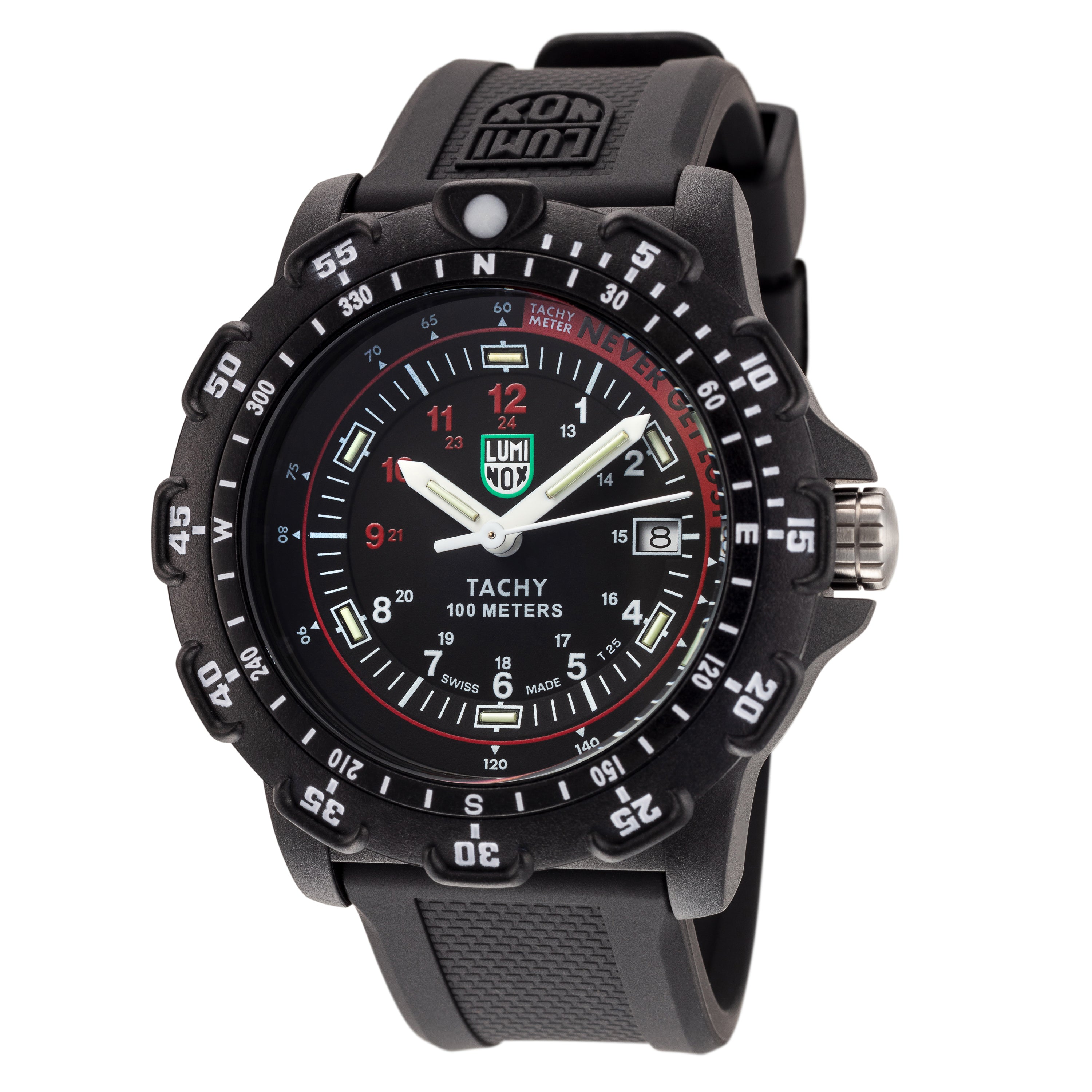 

Luminox Мужские кварцевые часы Never Get Lostmm, черный