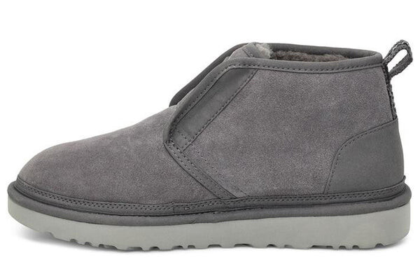 Зимние ботинки мужские Ugg с флисовой подкладкой, серый — фото 2
