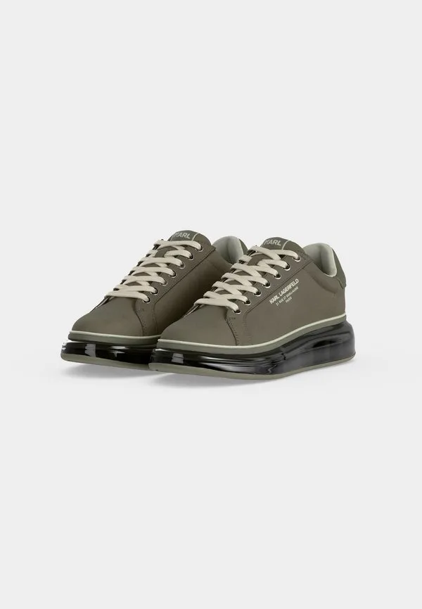 Кроссовки kapri с мягкой подкладкой и шнуровкой Karl Lagerfeld, Light Khaki — фото 3