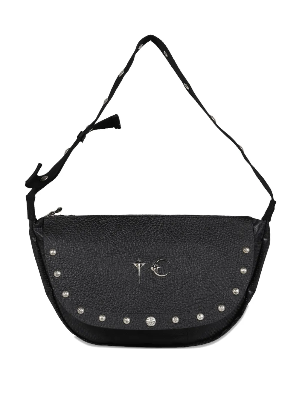 

Сумка-мессенджер с логотипом THUG CLUB, черный