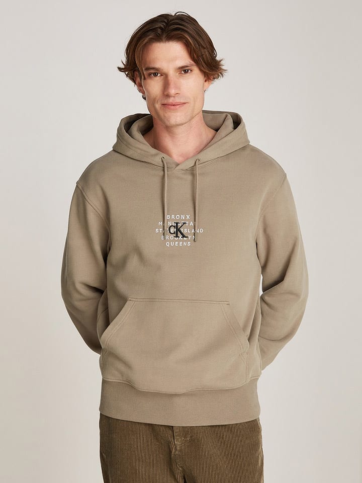 

Толстовка CALVIN KLEIN JEANS, светло-коричневый