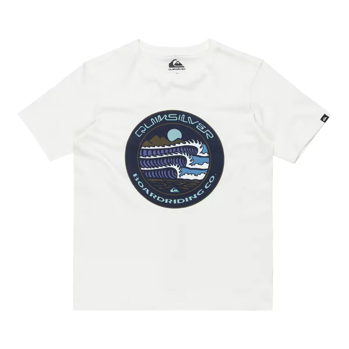 

Детская футболка Quiksilver Evo Three Seas, белый