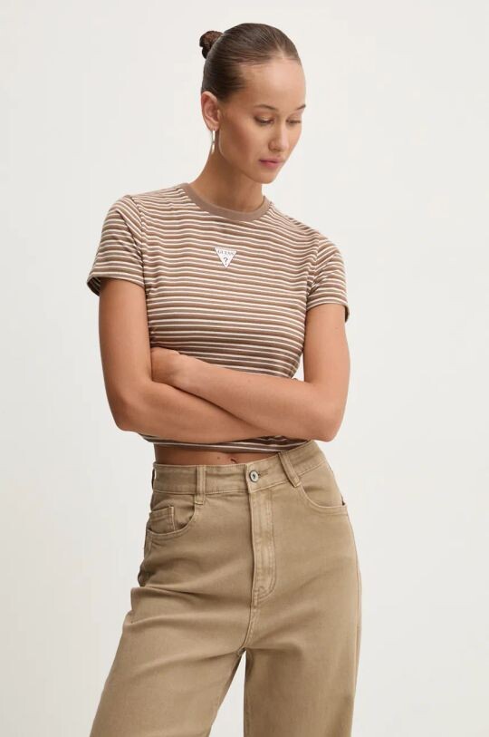 

Футболка Guess Originals, коричневый