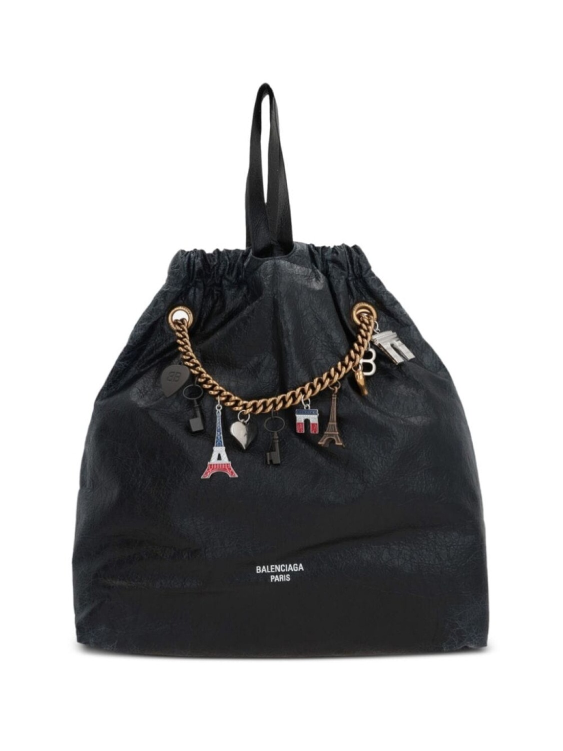 

Сумка Balenciaga Crush Medium, черный
