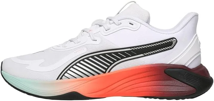 Кроссовки PUMA Adult PWR Hybrid Training Shoes, белый/красный — фото 2