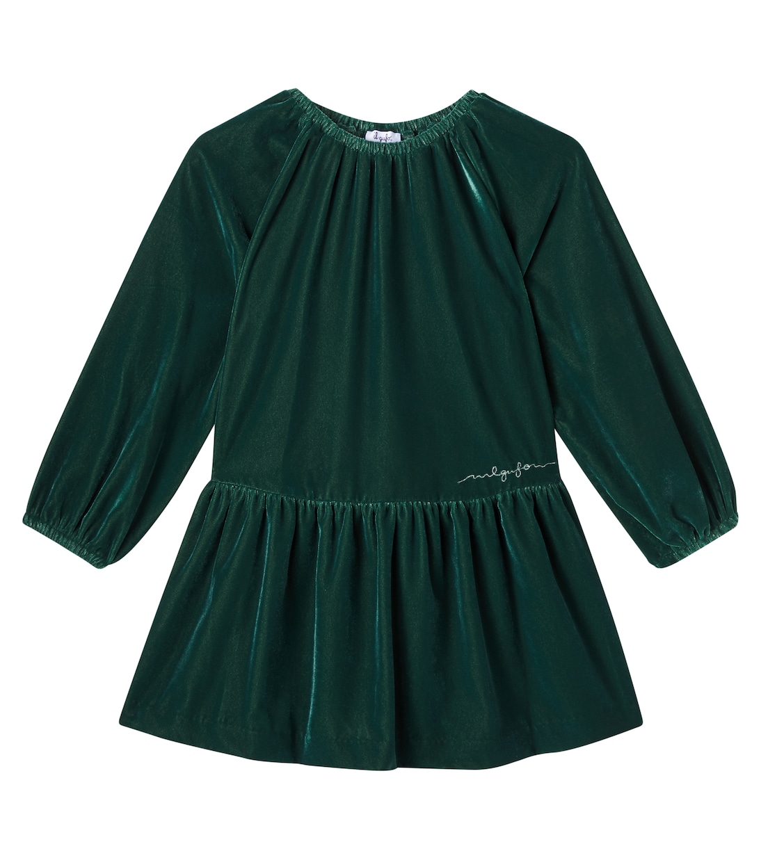 

Платье с рюшами Il Gufo, Dark Green