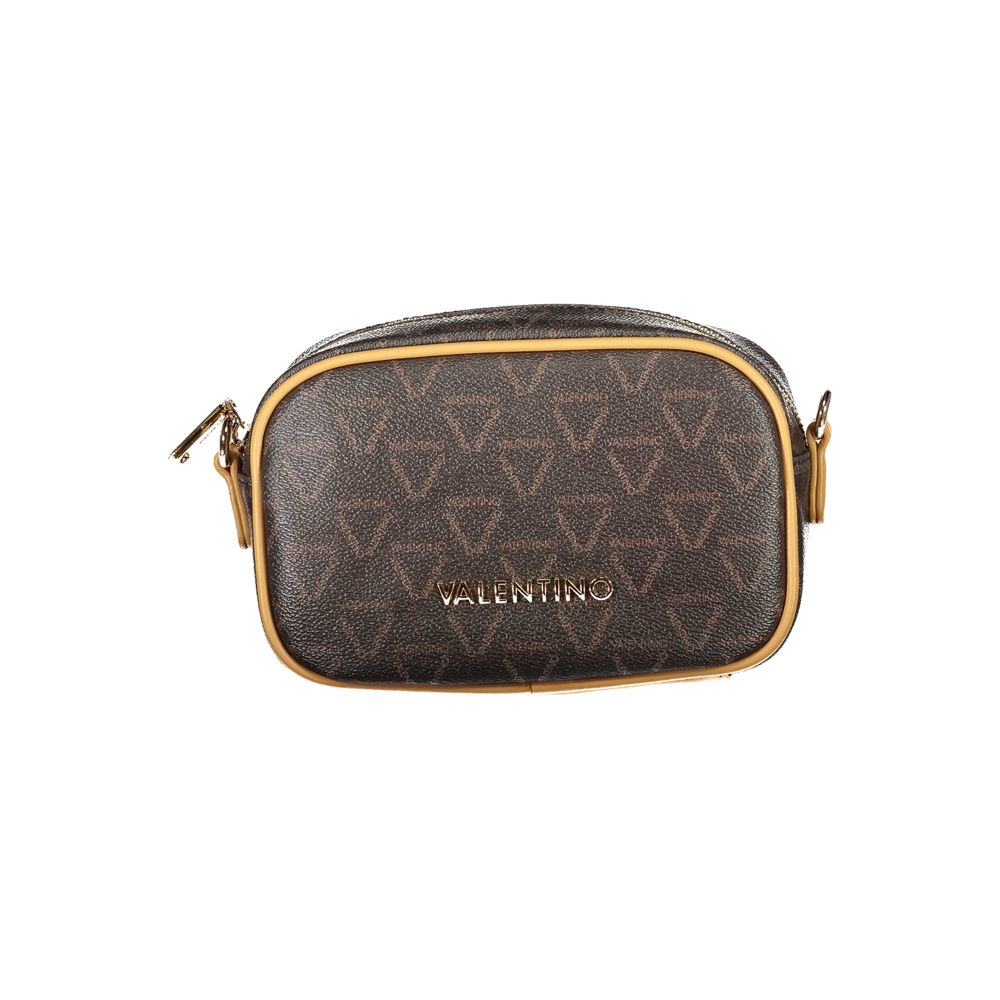

Коричневая полиэтиленовая сумка Valentino Bags, Коричневый, Коричневая полиэтиленовая сумка Valentino Bags