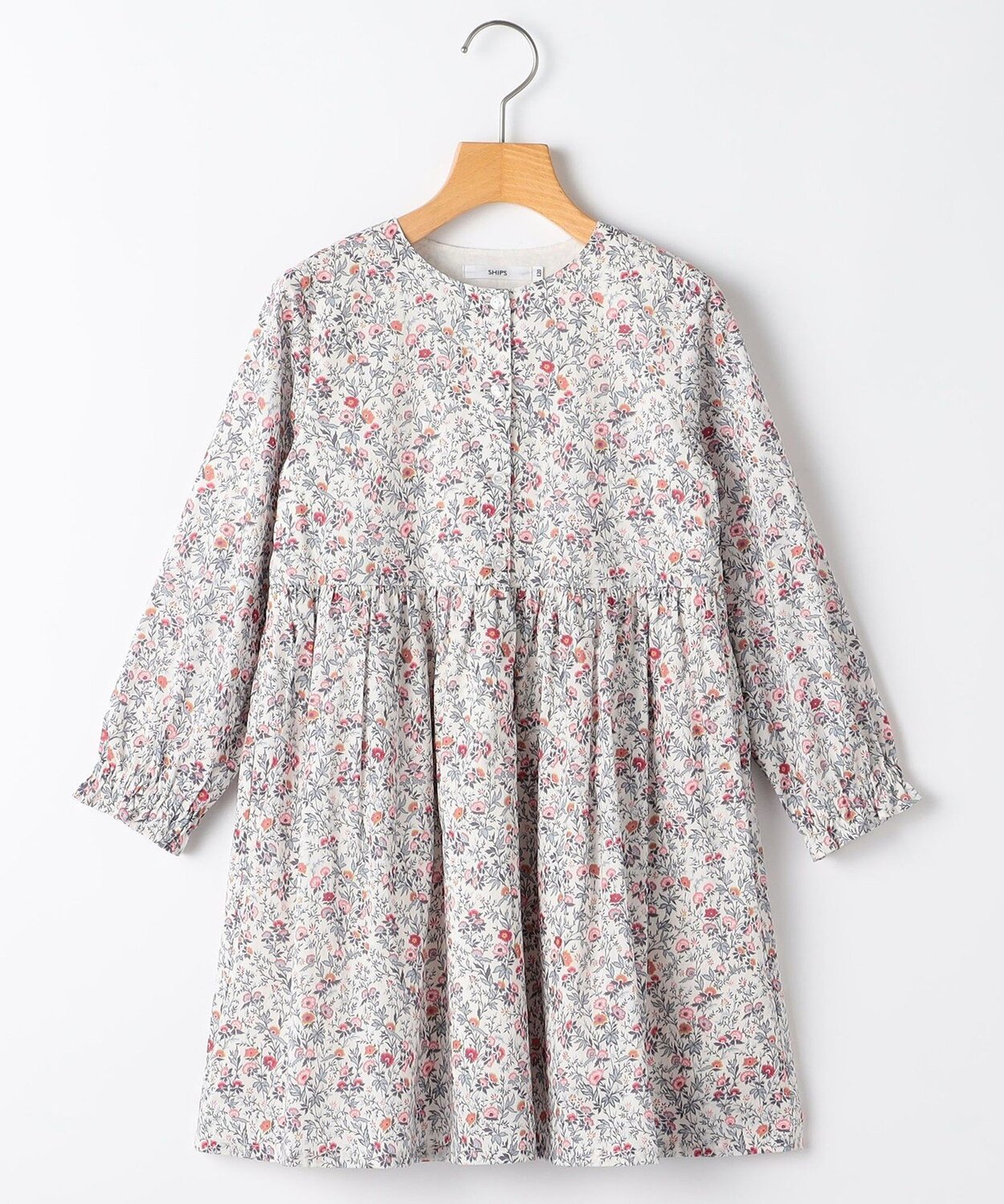 Детское платье SHIPS: 140-150 см / Платье Liberty с длинными рукавами SHIPS KIDS, Pink