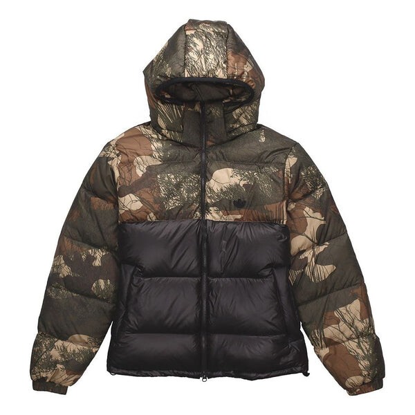 

Пуховик adidas originals Down Regen Camo Coat Men Camo/Black, черный
