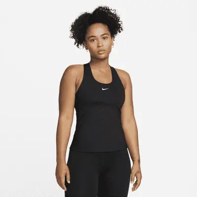 Футболка Nike Swoosh, черный/белый