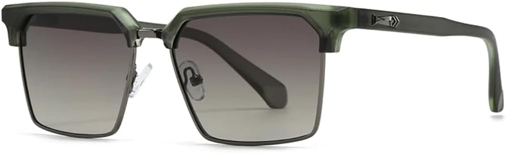 

Солнцезащитные очки с защитой UV400 | Компактная легкая оправа, градиентные линзы | Для женщин и мужчин, для занятий спортом на открытом воздухе и вождения DSVIGF, Green