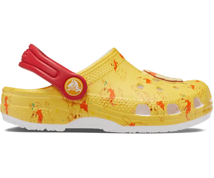 

Классические сабо Винни-Пуха Crocs для малышей, цвет White / Multi