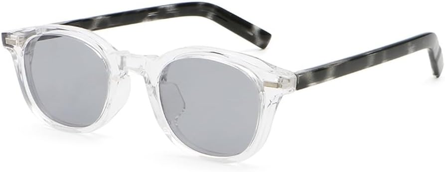 

Модные поляризованные солнцезащитные очки для женщин с защитой от УФ-излучения UV400 для мужчин, зеленые, серые, унисекс, квадратные солнцезащитные очки для мужчин, ацетатные WNCKSQ, Clear Pattern Grey