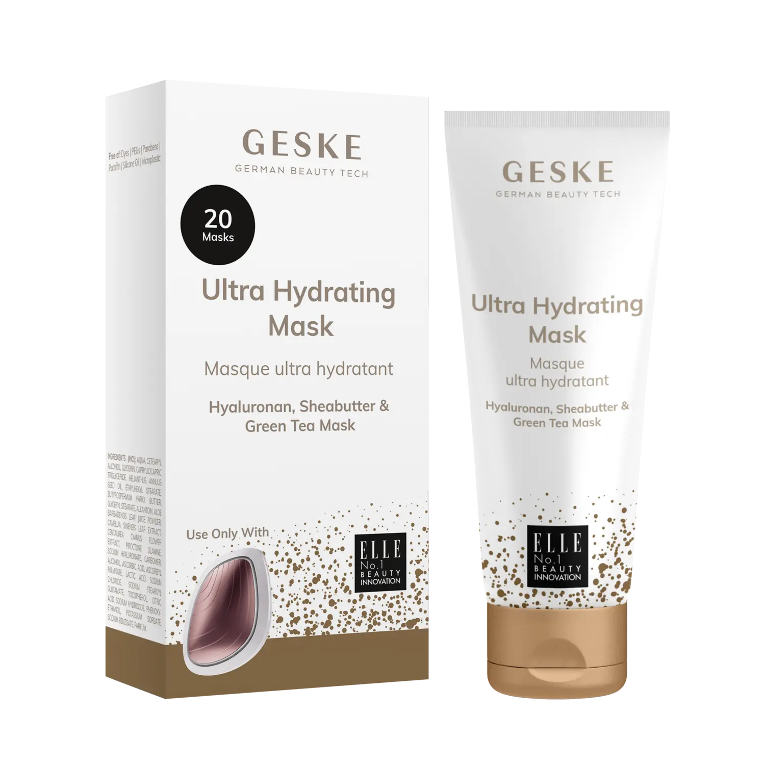 

Маска для лица ultra hydrating mask Geske, pflegemaske mit feuchtigkeit für frauen und männer