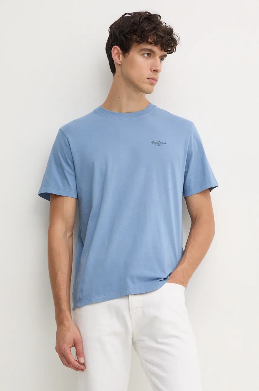 

Футболка хлопковая Jacko Pepe Jeans, синий