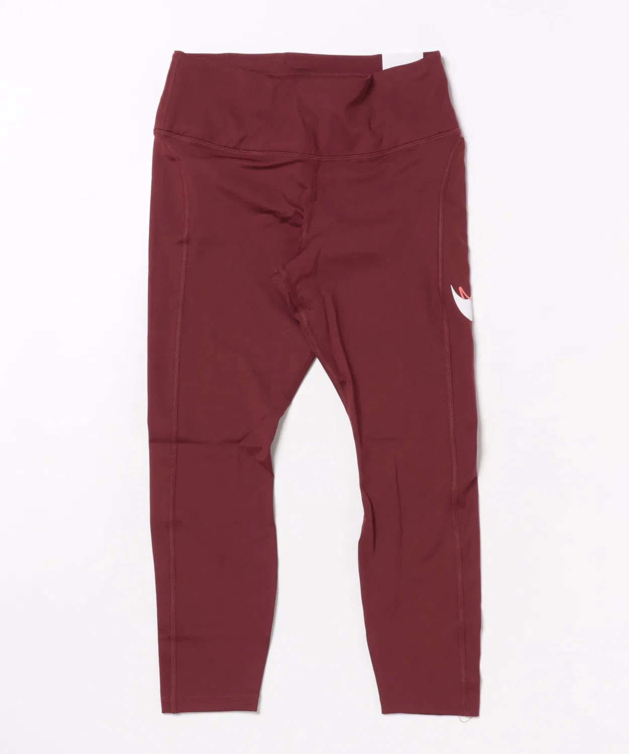 Леггинсы NIKE Dri-FIT Fast 7/8, красные