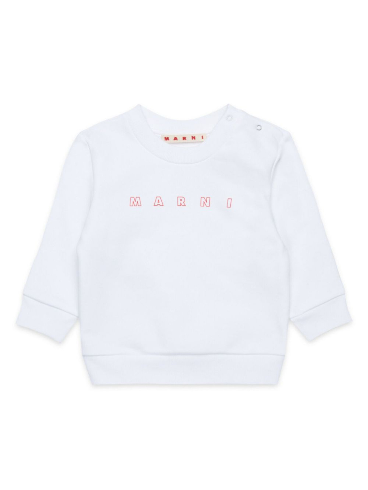 

Marni Kids толстовка с логотипом, белый