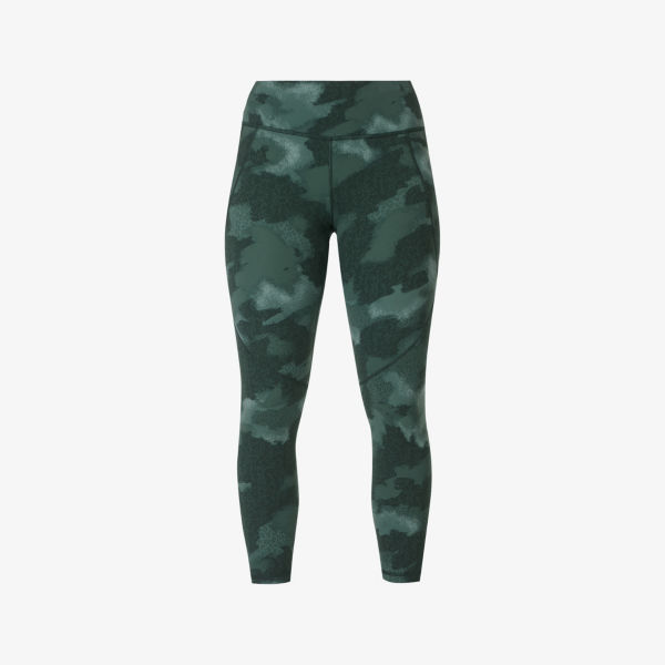

Леггинсы для тренировок Power 7/8 Sweaty Betty, цвет grnterrain camoprint