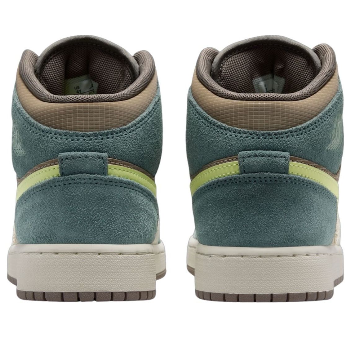 (GS) Air Jordan 1 Mid We Outside 'Khaki Hasta' — фото 4