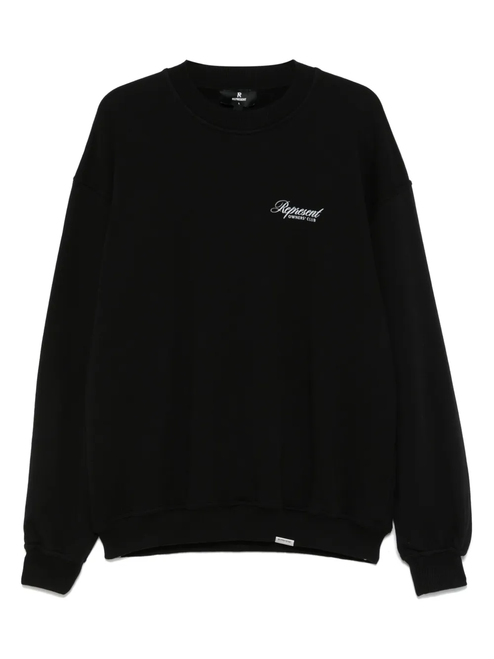

Хлопковая толстовка Represent, черный